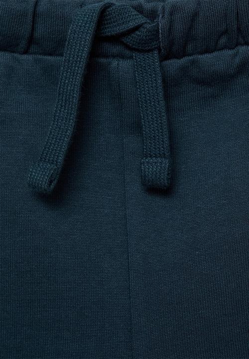 MANGO - Joggers butter - navy