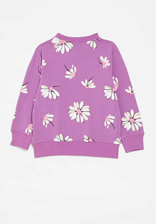 Pop Candy - Printed sweat top - purple