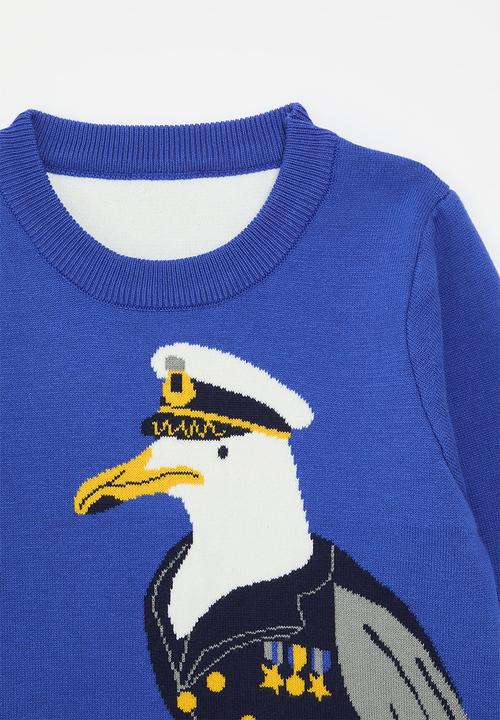 Pop Candy - Printed sweater - royal blue