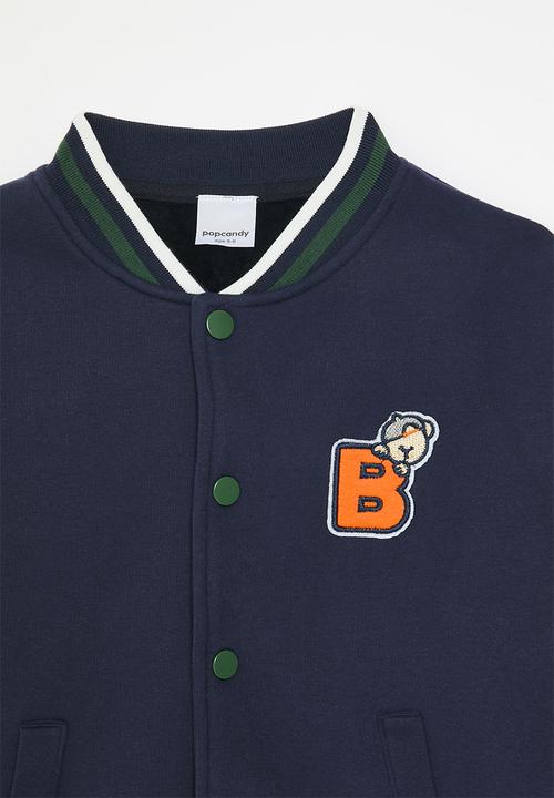 Pop Candy - Colour block baseball jacket - multi