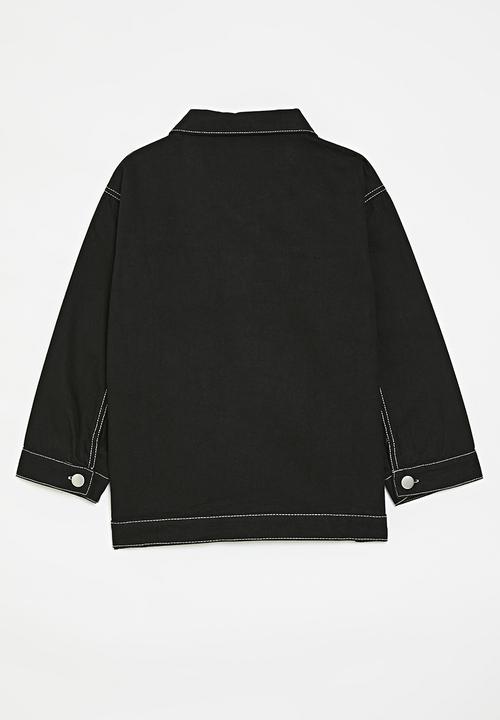 Pop Candy - Trucker jacket - black