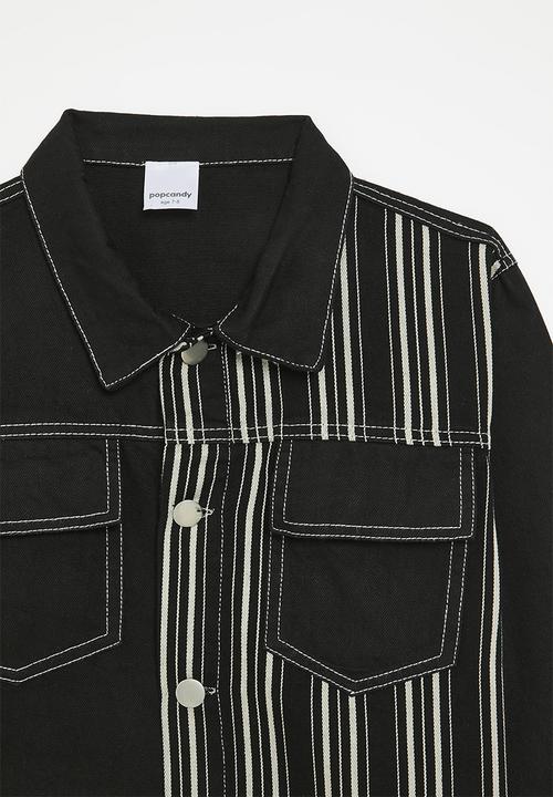 Pop Candy - Trucker jacket - black