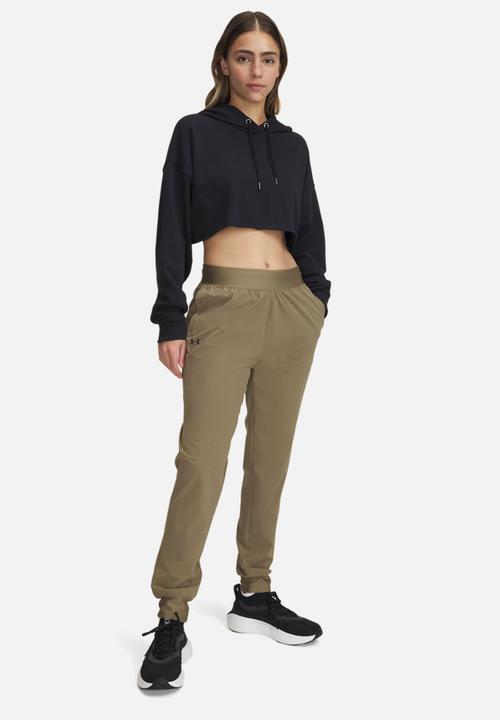 Under Armour - Ua Rival Hi Rise Woven Pant - Green