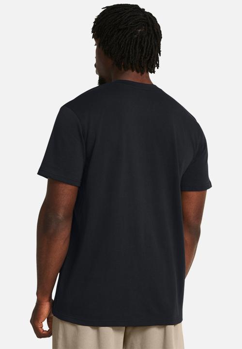 Under Armour - UA Heavyweight Left Chest Patch Tee - Black