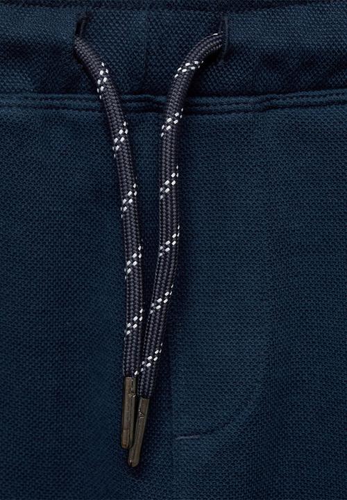 MANGO - Joggers marine - navy