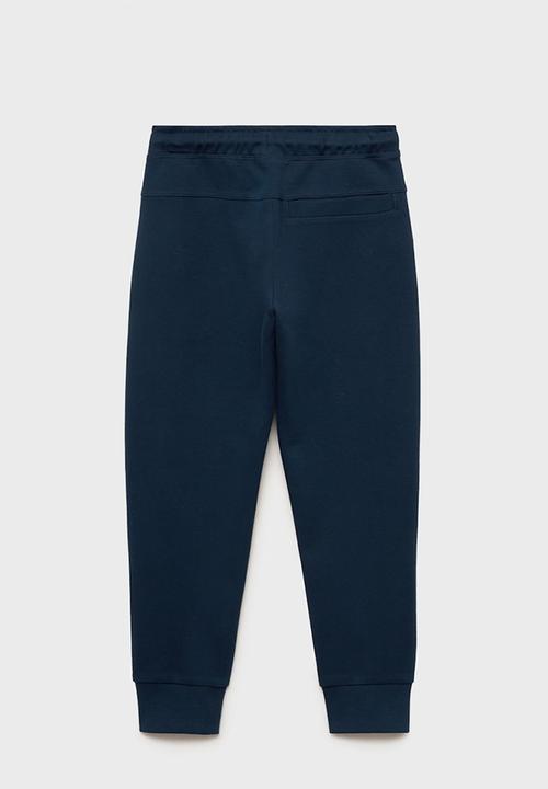 MANGO - Joggers marine - navy