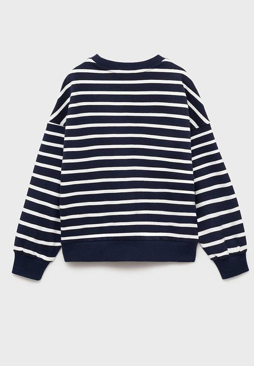 MANGO - Sweatshirt trendy - navy