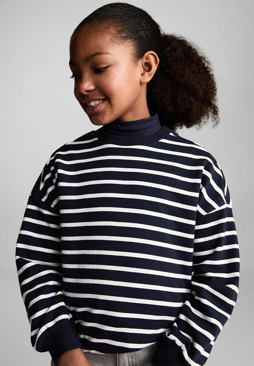 MANGO - Sweatshirt trendy - navy