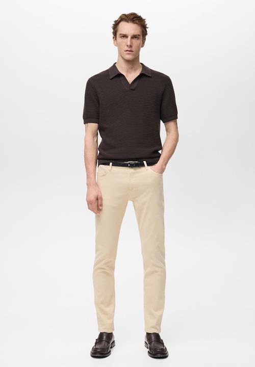 MANGO - Jeans patrick - grey stone