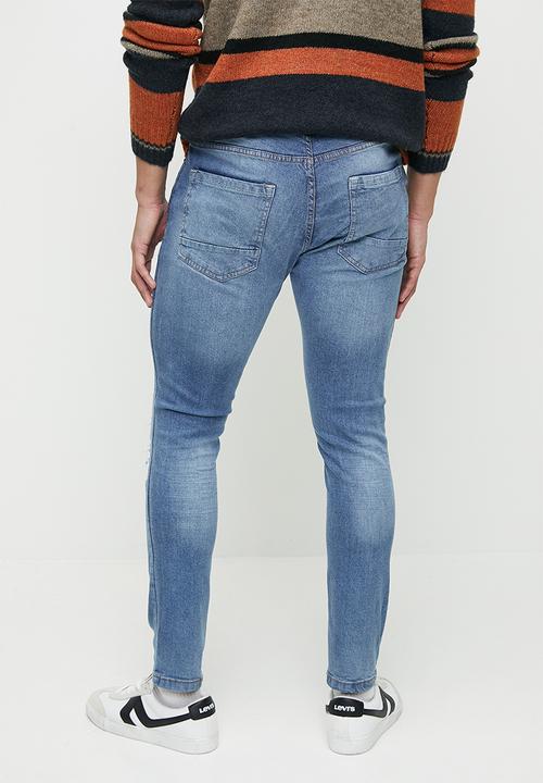 Brave Soul - Denim Jeans - Mid Blue