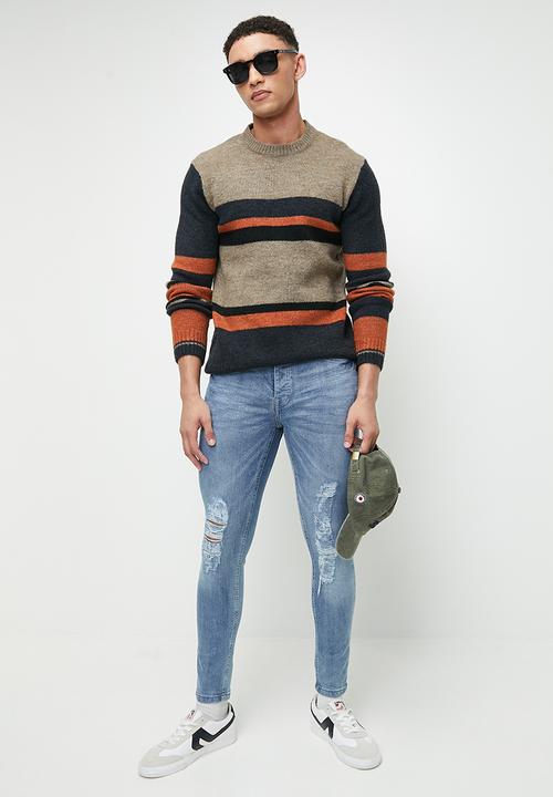 Brave Soul - Denim Jeans - Mid Blue