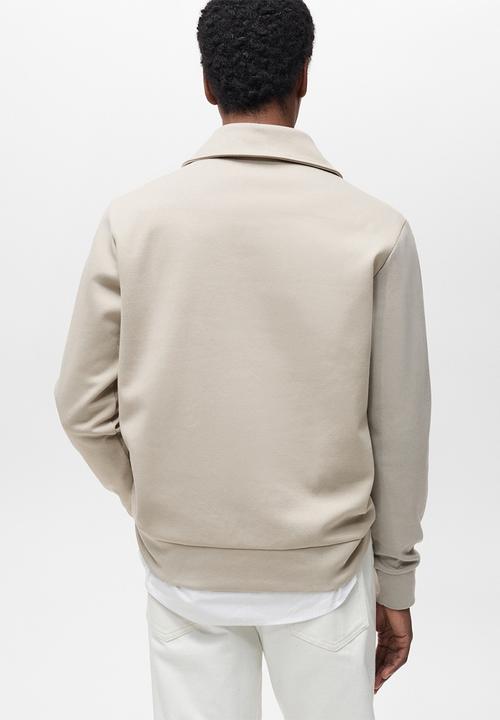 MANGO - Sweatshirt winne - ice-white