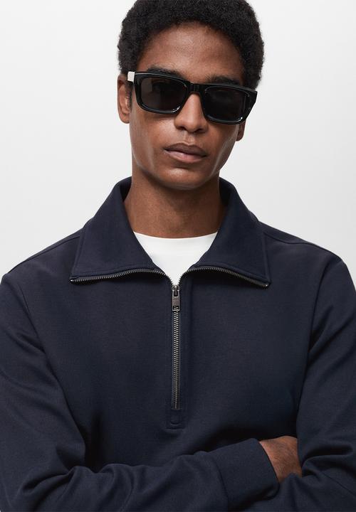 MANGO - Sweatshirt winne - navy blue