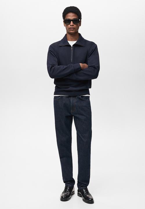 MANGO - Sweatshirt winne - navy blue