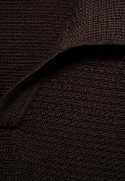 MANGO - Poloshirt salas - dark brown
