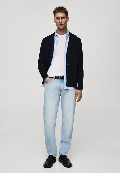 MANGO - Jeans bob - ligth denim