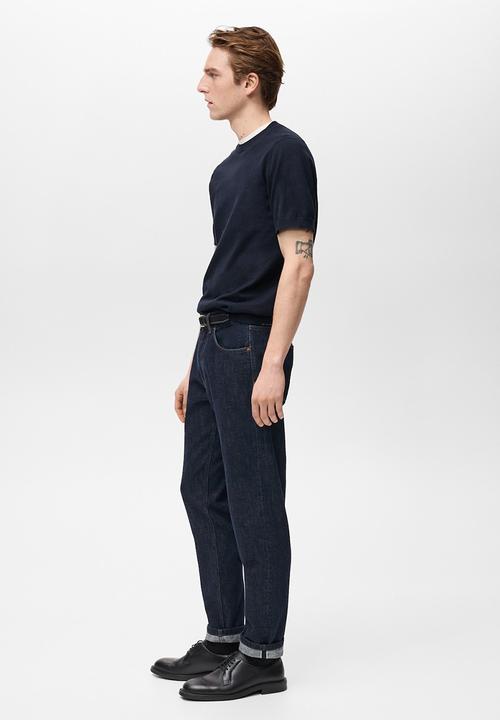 MANGO - T-shirt arraona - navy blue