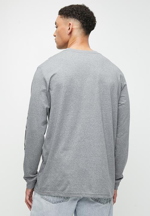 RVCA - Big rvca long sleeve tee - grey noise mocktwist