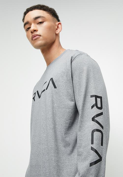 RVCA - Big rvca long sleeve tee - grey noise mocktwist