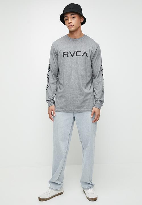 RVCA - Big rvca long sleeve tee - grey noise mocktwist