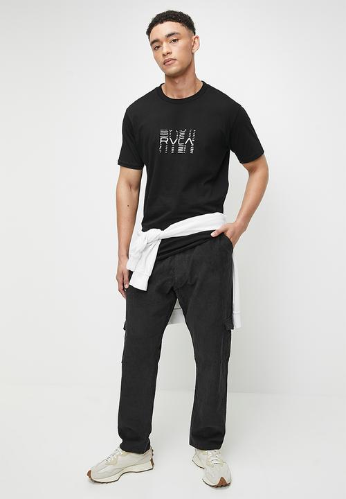 RVCA - Repeated short sleeve - black