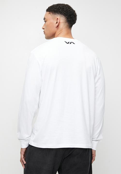 RVCA - Va rvca blur long sleeve - white