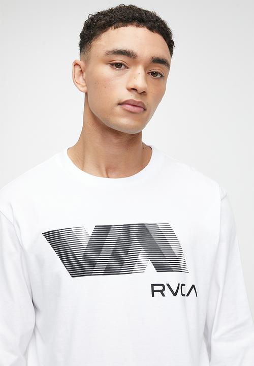 RVCA - Va rvca blur long sleeve - white