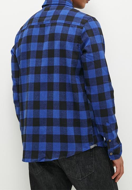 Brave Soul - MSH-230JACK2 - Royal/Black Check