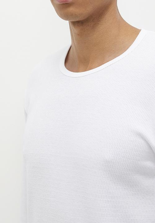 Elmar - 1 Pack Elmar thermal long sleeve undershirt - white