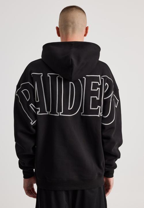 NFL HOODIE - LCN NFL BLACK/RAIDERS SUPERSCRIPT