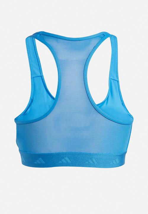 adidas Performance - Power Hyperglam Bra- Rayblu/White