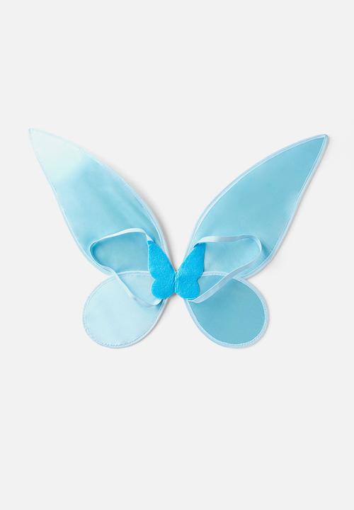 Cotton On - Kids butterfly wings - dawn blue sequins