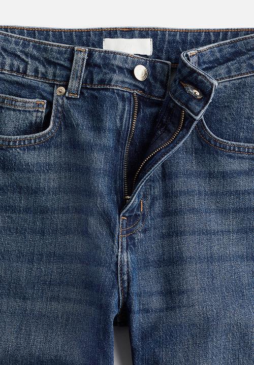 H&M - Wide high jeans - denim blue