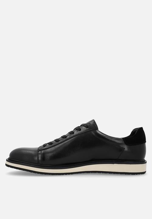 POLO - SMOOTH LEATHER FORMAL SNEAKER - BLACK
