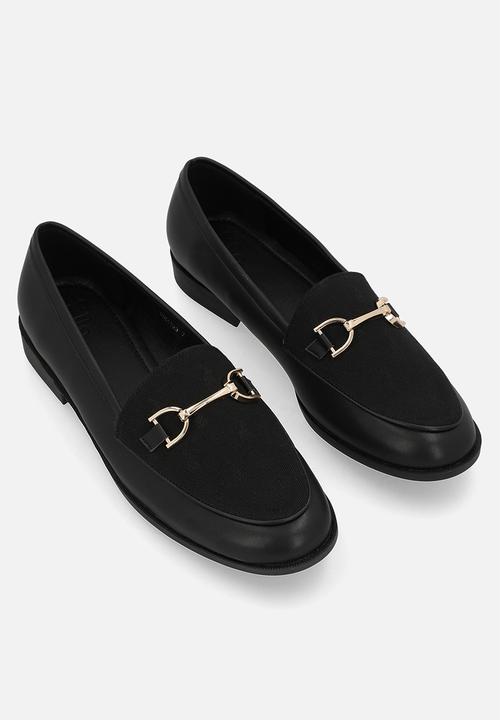 POLO - Jacquard monogram loafer - black