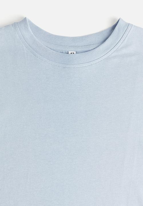 H&M - Oversized T-shirt - light blue