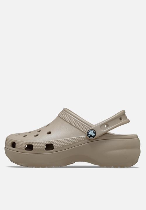 Crocs - Classic Platform Clog W - Taupe