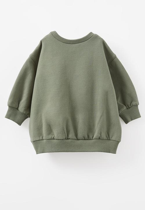 Cotton On - Riley sweater - swag green/dada