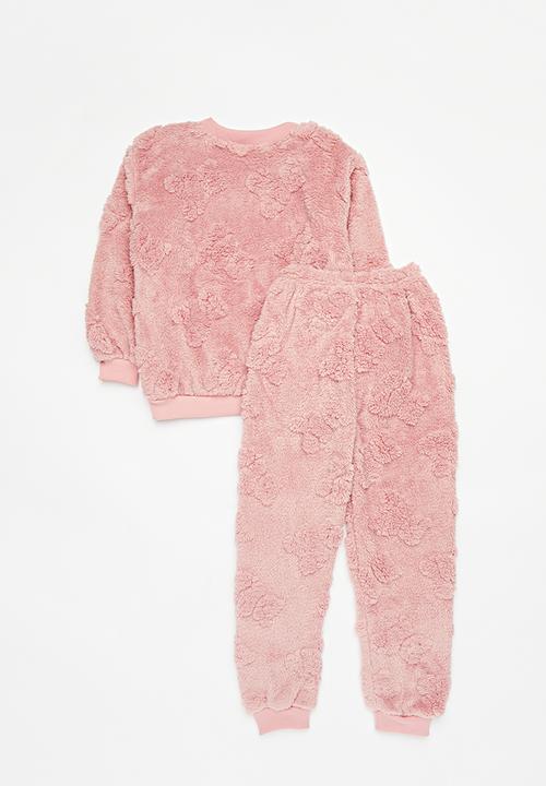 Pop Candy - Fleece lounge set - pink
