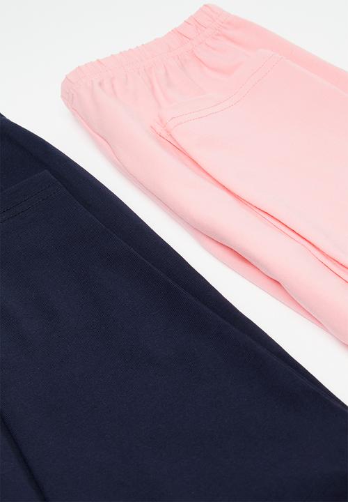 Pop Candy - 2 Pack legging set - black & pink