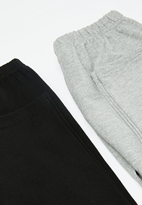 Pop Candy - 2 Pack legging set - navy & grey