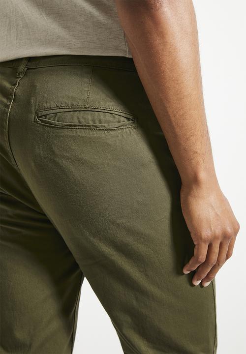 Brave Soul - Trousers - Khaki