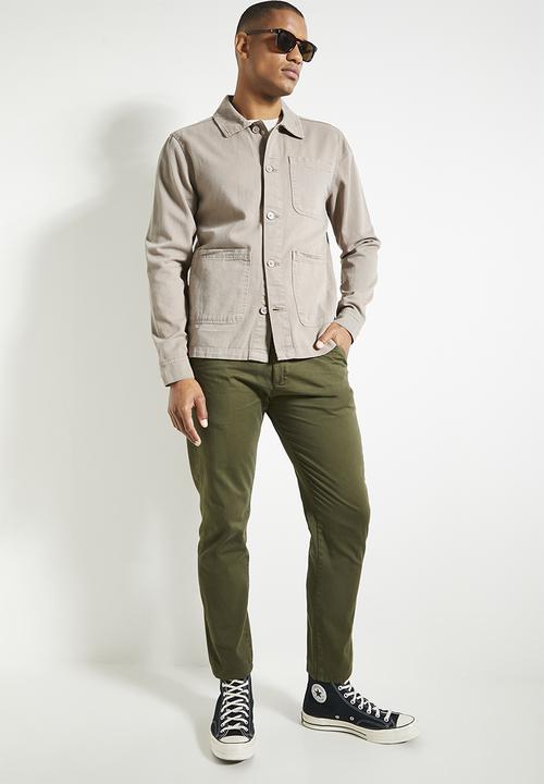 Brave Soul - Trousers - Khaki