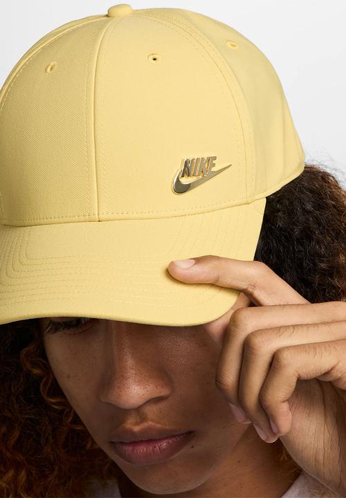 gold nike visor