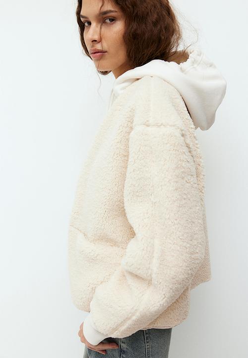 H&M - Teddy jacket - beige