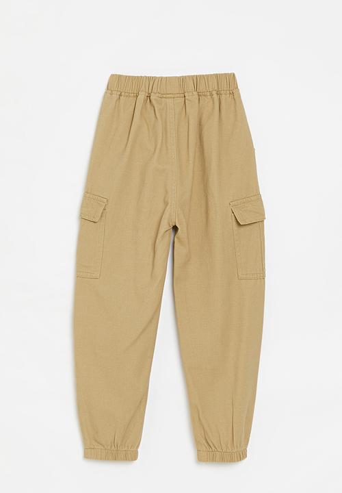 Pop Candy - Utility jogger - beige