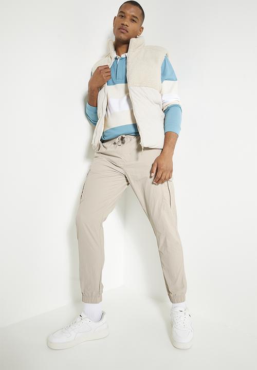 Brave Soul - Trousers - Stone