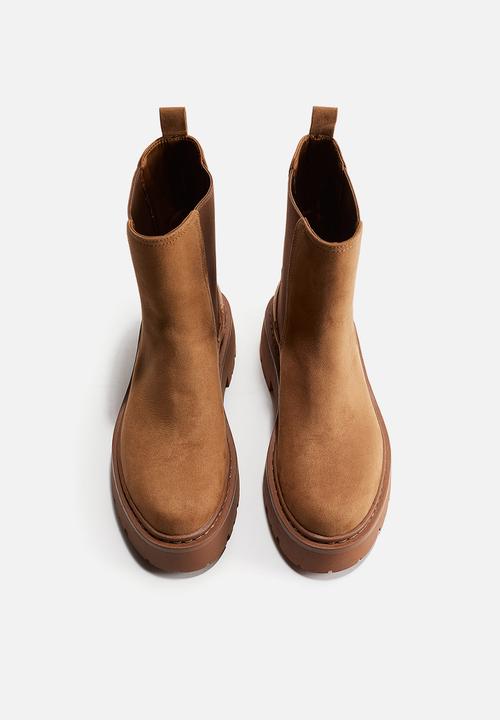 H&M - Chunky chelsea boots - beige