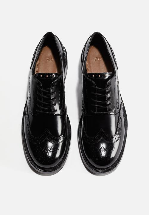 H&M - Brogues - black