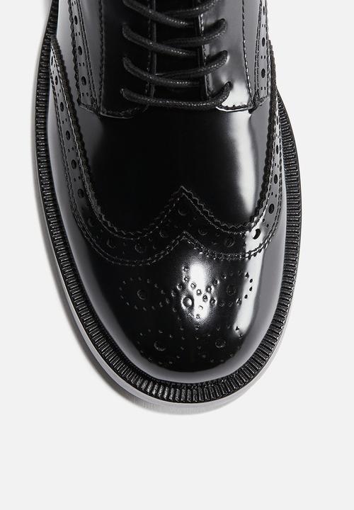 H&M - Brogues - black
